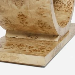 Lulu And Georgia Chloe Burl Wood Console Table