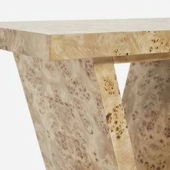 Lulu And Georgia Chloe Burl Wood Side Table