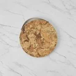 Lulu And Georgia Cork Trivet By Casafina