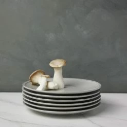 Lulu And Georgia Kitchen + Dining Friso Dinner Plates (Set Of 6) By Costa Nova