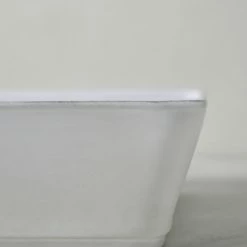 Lulu And Georgia Friso Rectangular Baker, White (14-inches) By Costa Nova Kitchen + Dining