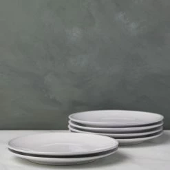 Lulu And Georgia Friso Salad Plates (Set Of 6) By Costa Nova