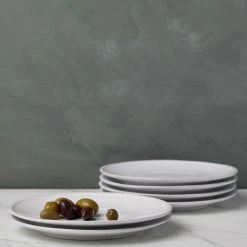 Lulu And Georgia Friso Salad Plates (Set Of 6) By Costa Nova