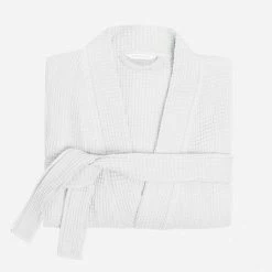 Lulu And Georgia Coyuchi Organic Waffle Robe