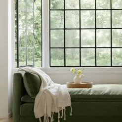 Lulu And Georgia Muted Pastels Trestles Throw By Pom Pom At Home