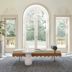 Lulu And Georgia Clouded Round Side Table By Sarah Sherman Samuel Sarah Sherman Samuel Collection