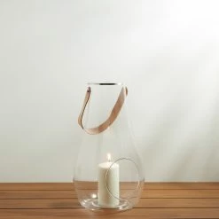 Lulu And Georgia Décor Design With Light Lantern By Holmegaard