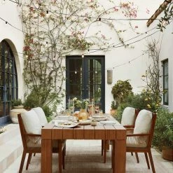 Lulu And Georgia Ness Indoor / Outdoor Dining Table Outdoor Collection