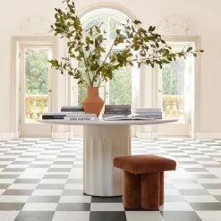 Lulu And Georgia Sarah Sherman Samuel Collection Doric Round Dining Table By Sarah Sherman Samuel