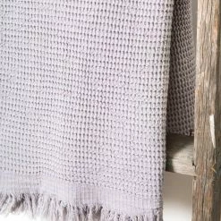 Lulu And Georgia House No. 23 Sherra Waffle Towel Earth Tones