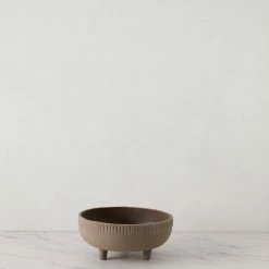 Lulu And Georgia Engobe Bowl By Kristina Dam Studio