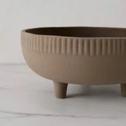 Lulu And Georgia Engobe Bowl By Kristina Dam Studio
