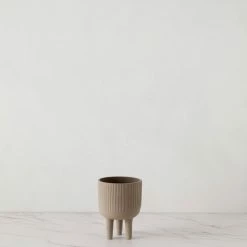 Lulu And Georgia Engobe Bowl By Kristina Dam Studio