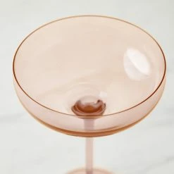 Lulu And Georgia Curved + Rounded Estelle Champagne Coupes (Set Of 2)