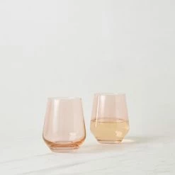 Best reviews of ๐ Lulu And Georgia Muted Pastels Estelle Stemless Wine Glass (Set Of 2) ๐ฅ 28 Lulu And Georgia Muted Pastels Estelle Stemless Wine Glass (Set Of 2)