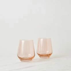 Best reviews of ๐ Lulu And Georgia Muted Pastels Estelle Stemless Wine Glass (Set Of 2) ๐ฅ 30 Lulu And Georgia Muted Pastels Estelle Stemless Wine Glass (Set Of 2)