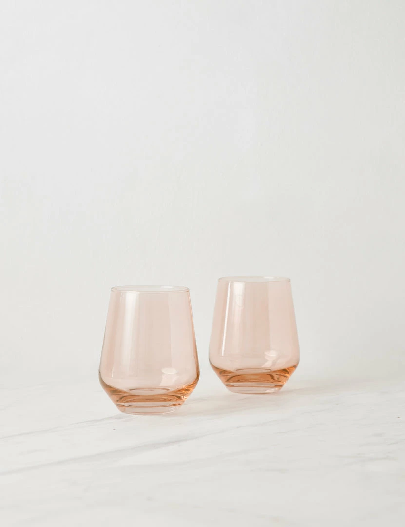 Best reviews of ๐ Lulu And Georgia Muted Pastels Estelle Stemless Wine Glass (Set Of 2) ๐ฅ 16 Lulu And Georgia Muted Pastels Estelle Stemless Wine Glass (Set Of 2)
