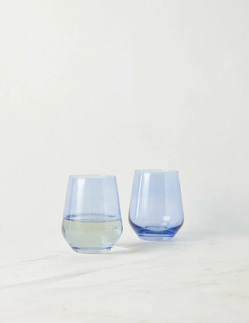Best reviews of ๐ Lulu And Georgia Muted Pastels Estelle Stemless Wine Glass (Set Of 2) ๐ฅ 3 Lulu And Georgia Muted Pastels Estelle Stemless Wine Glass (Set Of 2)