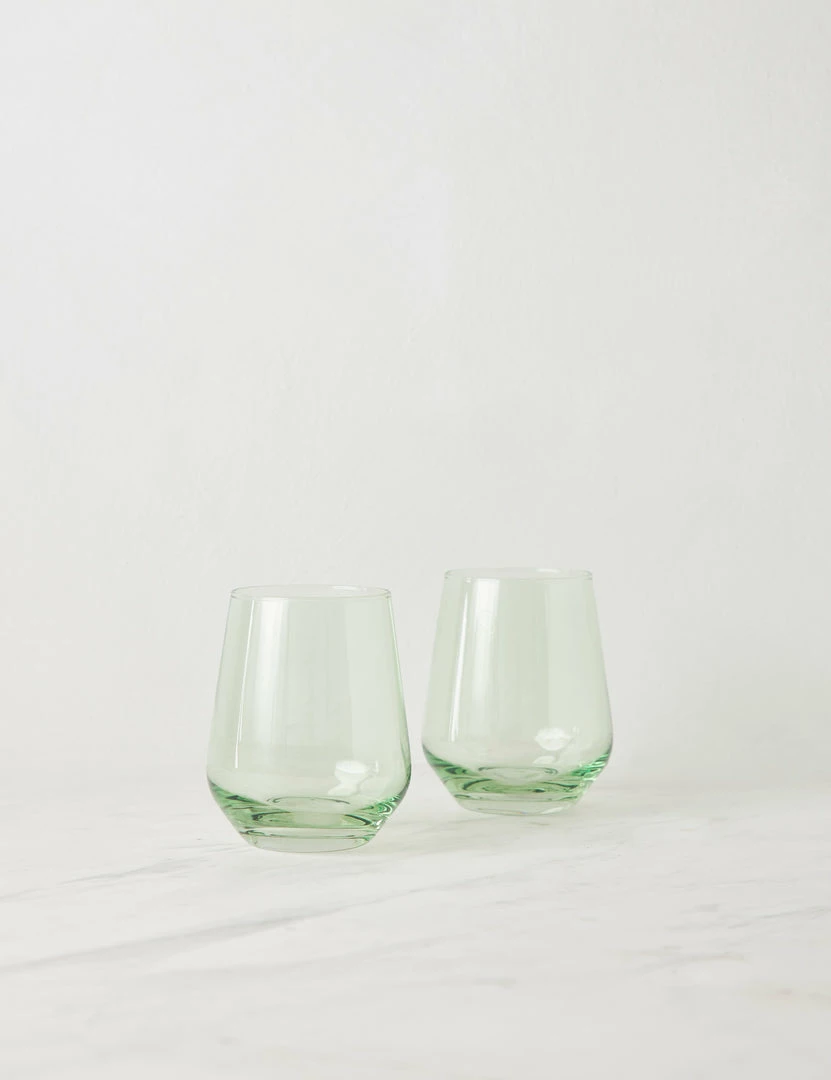 Best reviews of ๐ Lulu And Georgia Muted Pastels Estelle Stemless Wine Glass (Set Of 2) ๐ฅ 8 Lulu And Georgia Muted Pastels Estelle Stemless Wine Glass (Set Of 2)
