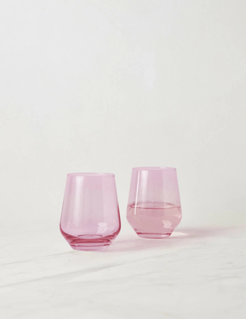Best reviews of ๐ Lulu And Georgia Muted Pastels Estelle Stemless Wine Glass (Set Of 2) ๐ฅ 10 Lulu And Georgia Muted Pastels Estelle Stemless Wine Glass (Set Of 2)