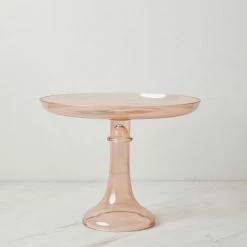 Lulu And Georgia Glass Cake Stand By Estelle Colored Glass