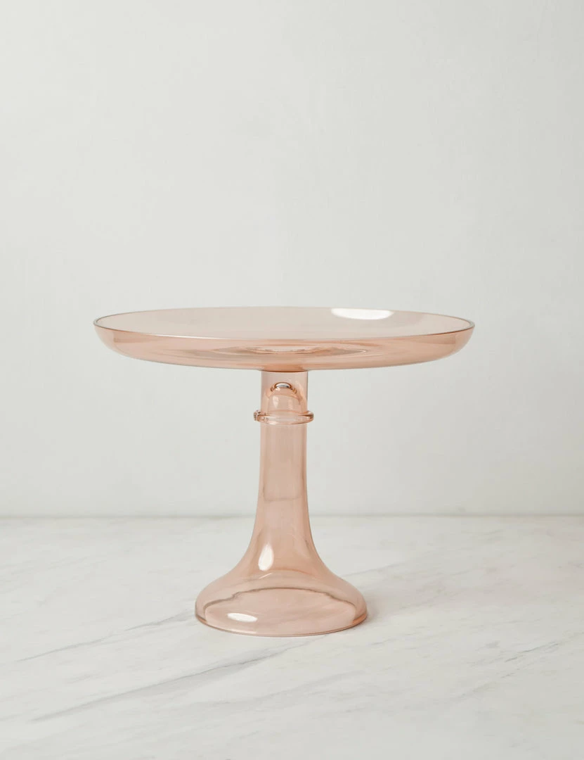 Lulu And Georgia Glass Cake Stand By Estelle Colored Glass