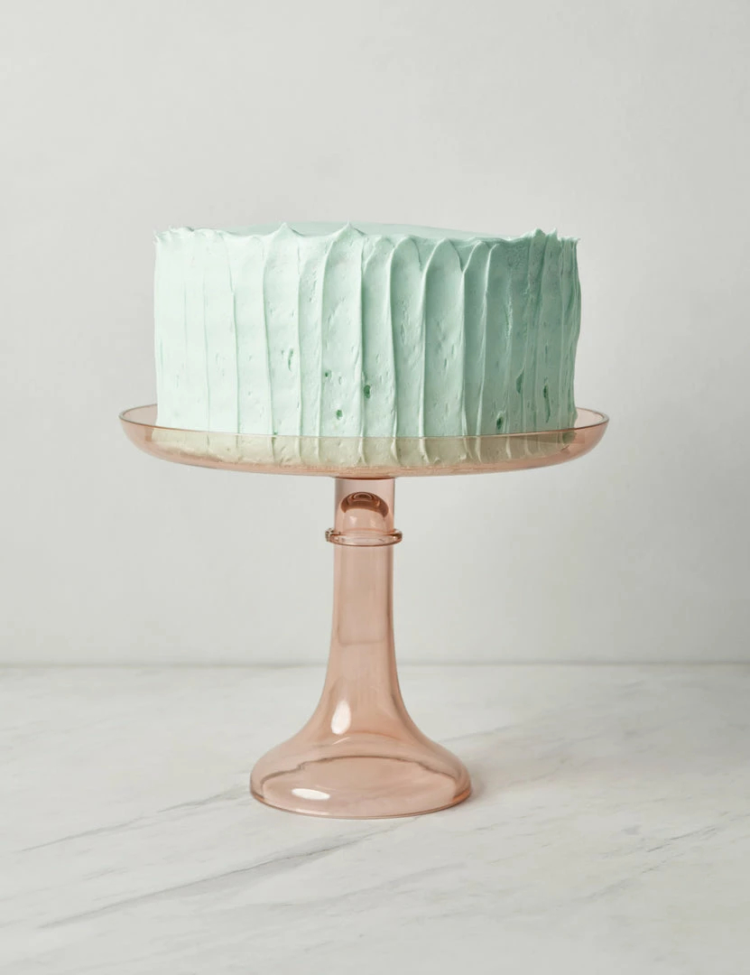 Lulu And Georgia Glass Cake Stand By Estelle Colored Glass