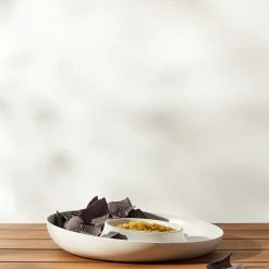 Lulu And Georgia Outdoor Collection Etta Bamboo Chip + Dip Set By Ekobo