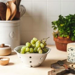 Lulu And Georgia Windrow Berry Bowl By Farmhouse Pottery