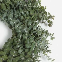 Lulu And Georgia Fresh Handmade Baby Blue Eucalyptus Garland Mossy Greens