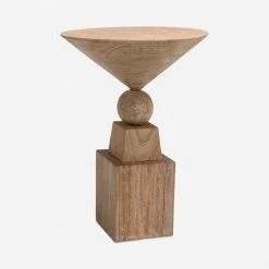 Lulu And Georgia Adam Round Side Table New