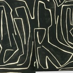 Lulu And Georgia Graffito Wallpaper By Kelly Wearstler