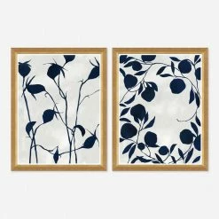Lulu And Georgia 'Ink On Paper' Wall Art By Susan Hable (Set Of 2) Walls