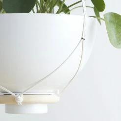 Lulu And Georgia Nilou Hanging Planter + Pot New