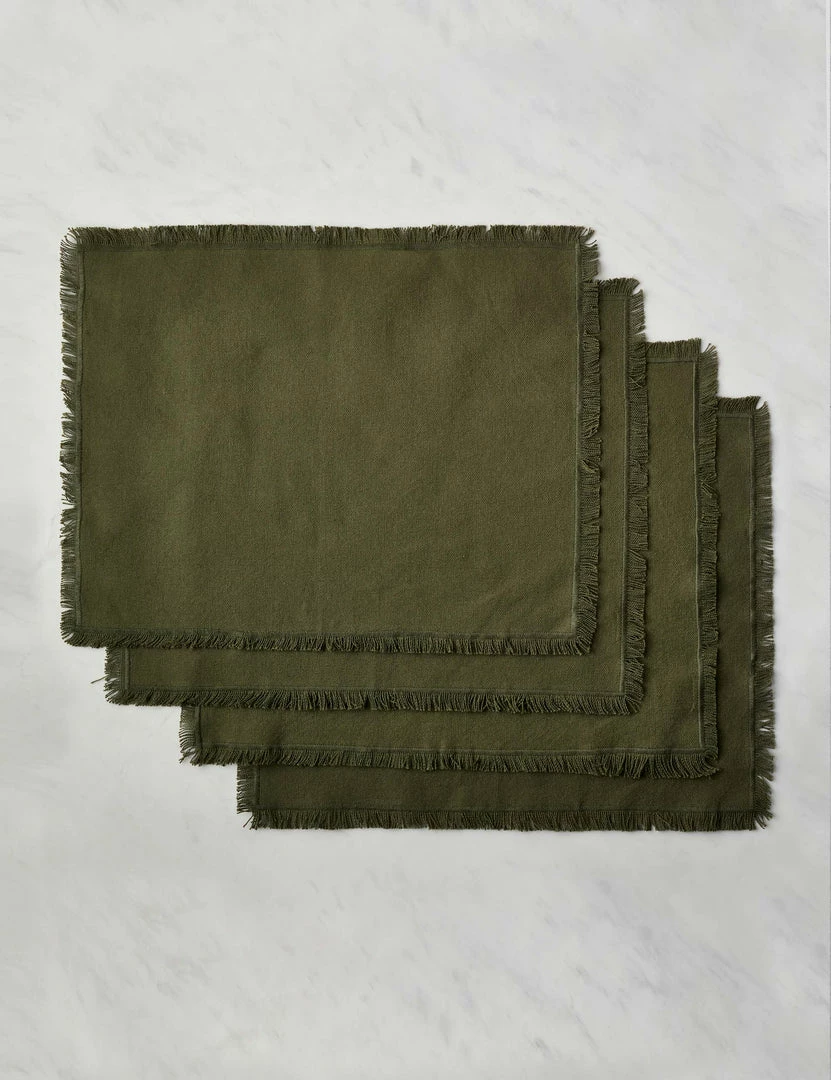 Best reviews of π Lulu And Georgia Hawkins New York Essential Cotton Placemats (Set Of 4) Earth Tones π 14 Lulu And Georgia Hawkins New York Essential Cotton Placemats (Set Of 4) Earth Tones