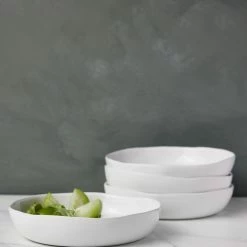 Lulu And Georgia Hawkins New York Organic Low Bowl, (Set Of 4) Kitchen + Dining