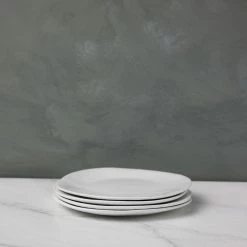 Lulu And Georgia Hawkins New York Organic Salad Plates, (Set Of 4)