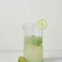 Lulu And Georgia Kitchen + Dining New York Recycled Glass Pitcher By Hawkins New York