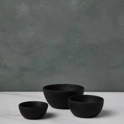 Lulu And Georgia Simple Cast Iron Bowls (Set Of 3) By Hawkins New York