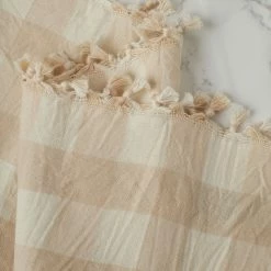 Lulu And Georgia Heather Taylor Home Gingham Tablecloth