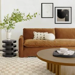 Lulu And Georgia Pentwater Round Coffee Table By Sarah Sherman Samuel Sarah Sherman Samuel Collection