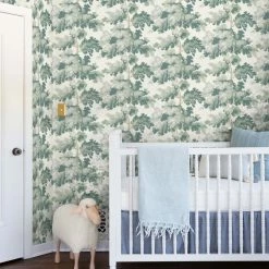 Lulu And Georgia Scalamandre Raphael Wallpaper Mossy Greens