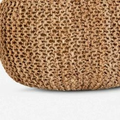 Lulu And Georgia Bartholomew Pouf Curved + Rounded