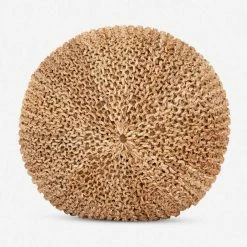 Lulu And Georgia Bartholomew Pouf Curved + Rounded