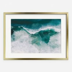 Lulu And Georgia 'Crashing Waves' Photography Print By Ingrid Beddoes