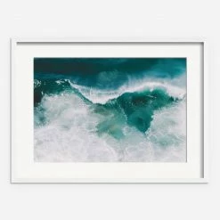 Lulu And Georgia 'Crashing Waves' Photography Print By Ingrid Beddoes
