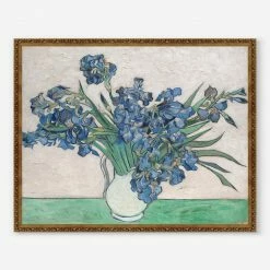 Lulu And Georgia 'Irises' Print By Vincent Van Gogh