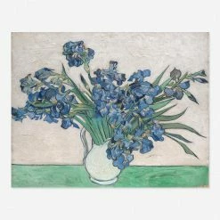 Lulu And Georgia 'Irises' Print By Vincent Van Gogh