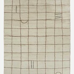 Lulu And Georgia Irregular Grid Rug By Sarah Sherman Samuel