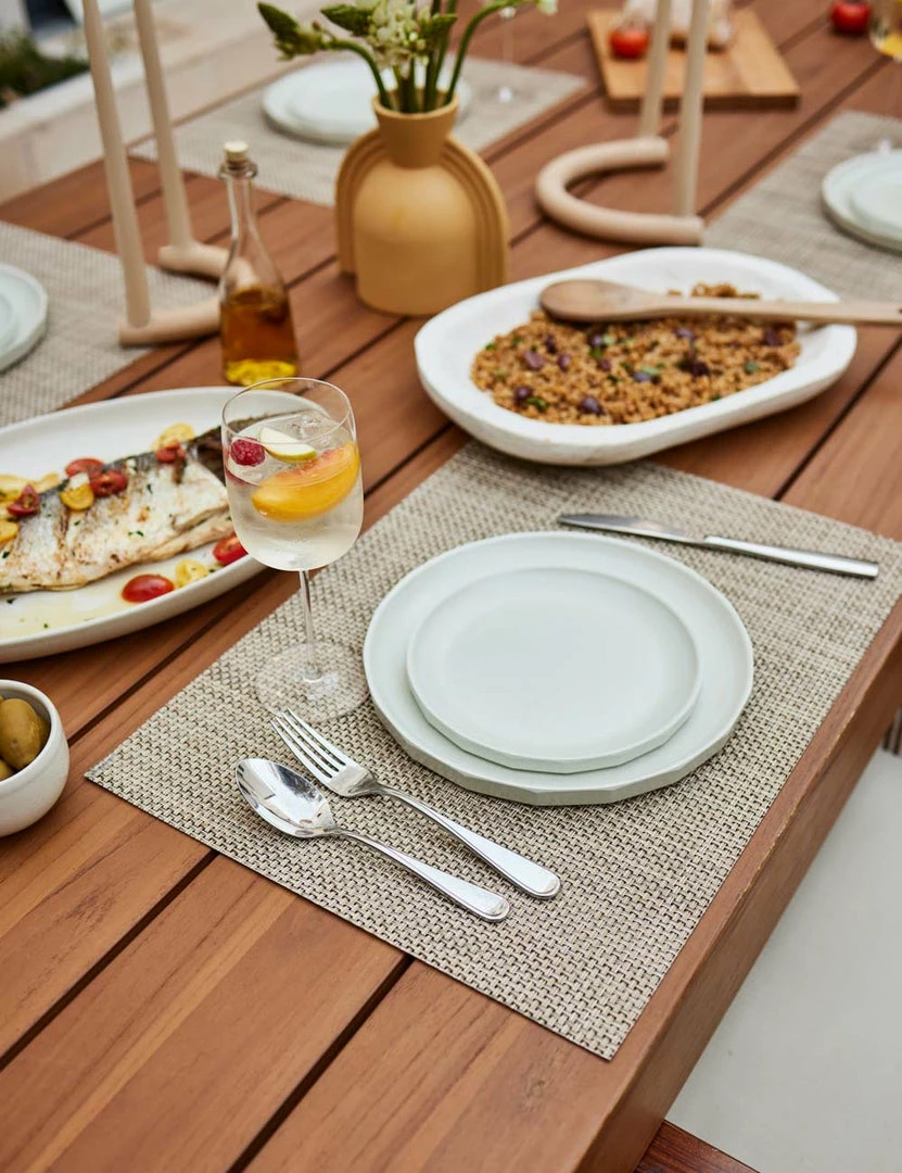 Brand new π Lulu And Georgia Outdoor Collection Alfresco Bamboo Salad Plates (Set Of 4) π 4 Lulu And Georgia Outdoor Collection Alfresco Bamboo Salad Plates (Set Of 4)